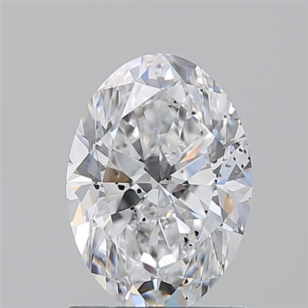 Diamond Natural 1,3Ct D-SI2 Oval - GIA6542808751