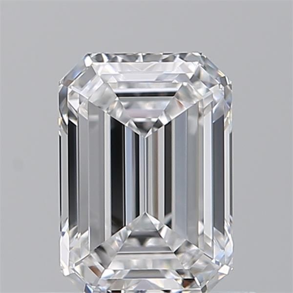Diamond Natural 0,91Ct D-VVS1 Emerald - GIA6542838992