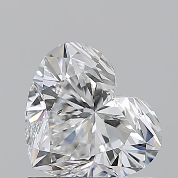 Diamond Natural 1,01Ct F-SI1 Heart - GIA6541862239
