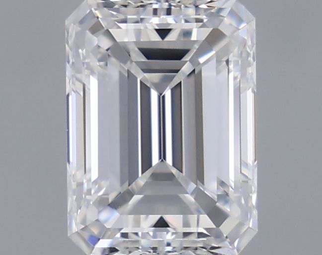 Diamond Natural 0.61Ct D-VVS2 Emerald - GIA7523843479