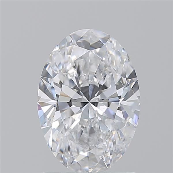 Diamond Natural 1,51Ct D-SI2 Oval - GIA3545012419