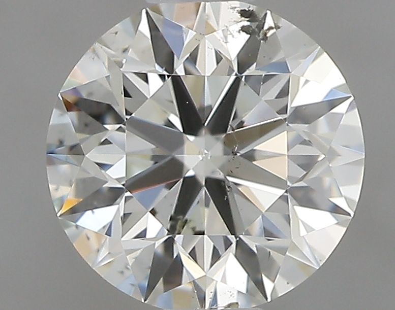 Diamond Natural 0,71Ct J-SI2 Round - GIA1348784738