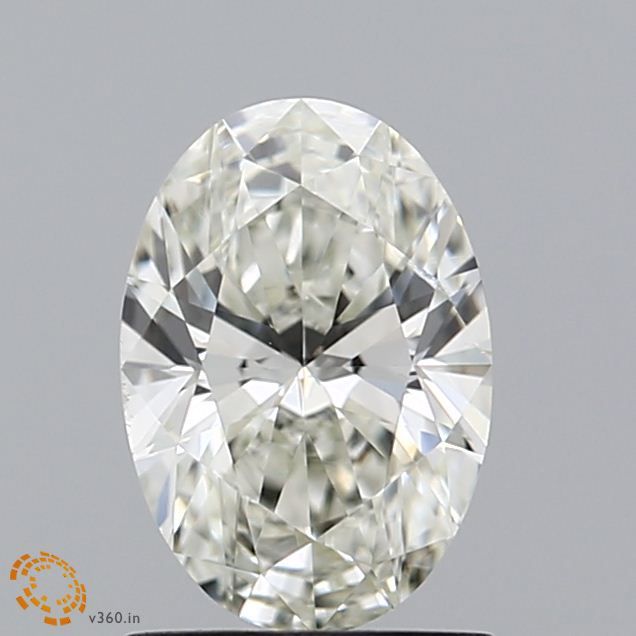 Diamond Natural 1Ct J-SI1 Oval - GIA2397286782