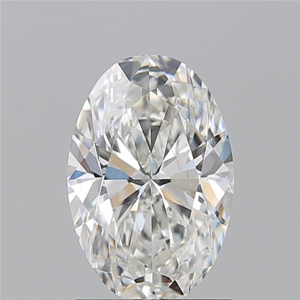 Diamond Natural 1,51Ct H-SI1 Oval - GIA1543994509