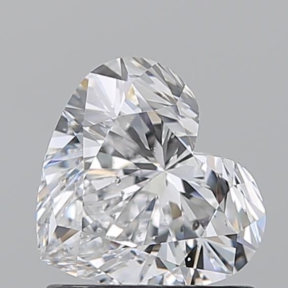 Diamond Natural 1,05Ct D-SI2 Heart - GIA7543934681