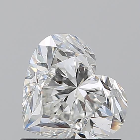 Diamond Natural 1,02Ct H-SI1 Heart - GIA5546935795