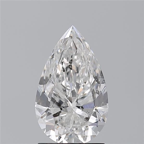 Diamond Natural 1,7Ct E-SI2 Pear - GIA7558044095
