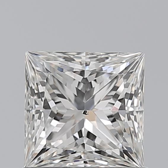 Diamond Natural 1,01Ct I-SI2 Princess - GIA6552104386