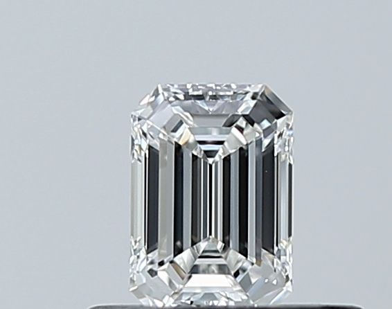 Diamond Natural 0,31Ct F-VVS1 Emerald - GIA5231832376