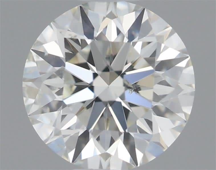 Diamond Natural 0,6Ct K-SI2 Round - GIA7506219999