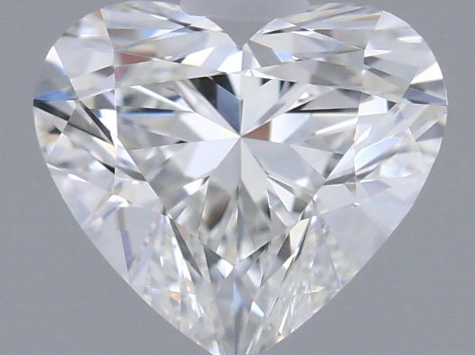 Diamond Natural 0,6Ct F-VVS2 Heart - GIA2526567606