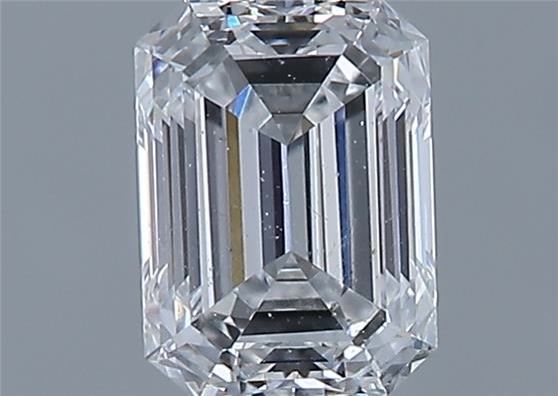 Diamond Natural 0,5Ct D-SI1 Emerald - GIA2426972816