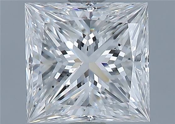 Diamond Natural 1,5Ct G-SI1 Princess - GIA2223414323