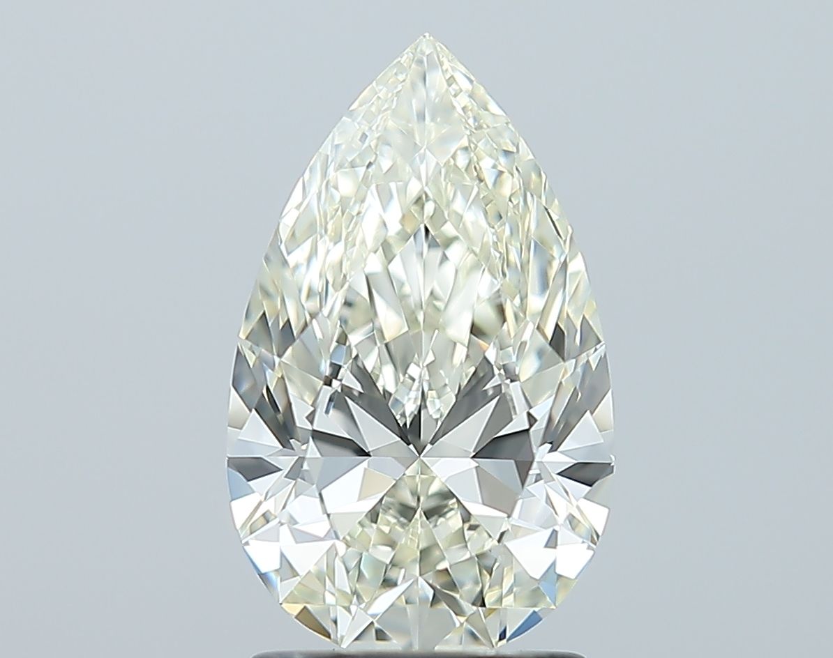 Diamond Natural 1,71Ct L-VVS1 Pear - GIA1533372915