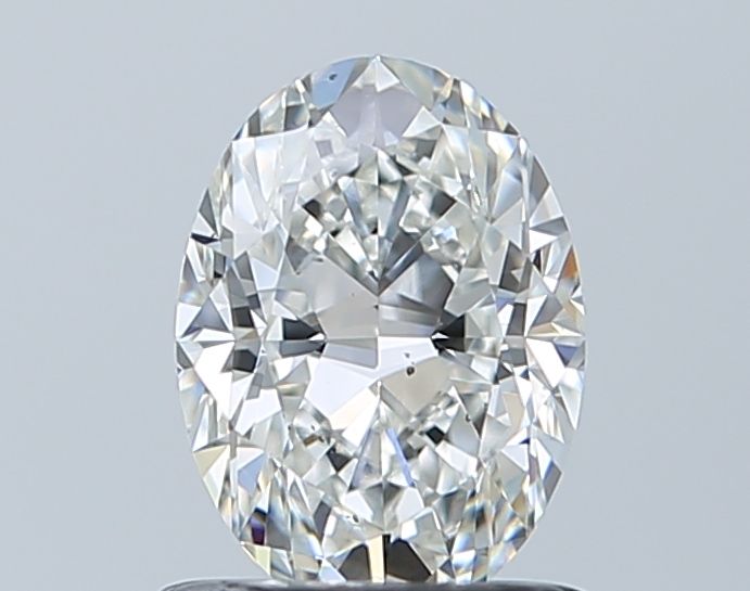 Diamond Natural 0,9Ct G-SI1 Oval - GIA2546431925