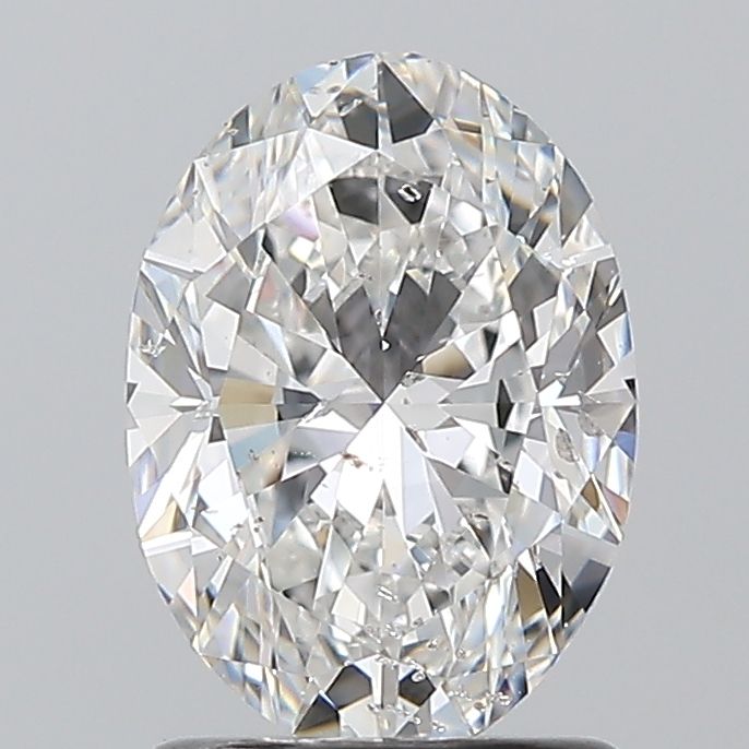Diamond Natural 1,3Ct F-SI2 Oval - GIA6542240496