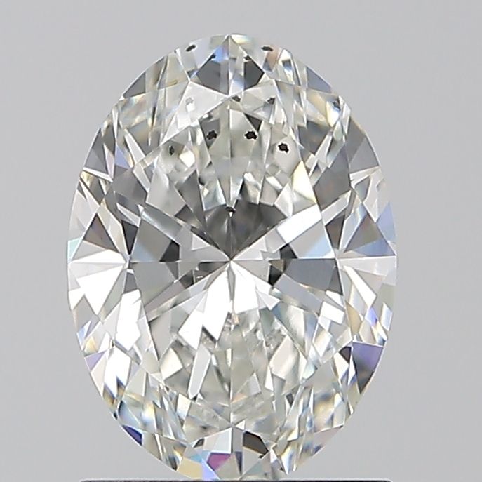 Diamond Natural 1,3Ct G-SI2 Oval - GIA6532997532