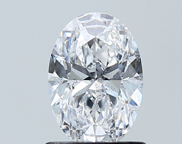 Diamond Natural 1,01Ct D-SI2 Oval - GIA7532733017