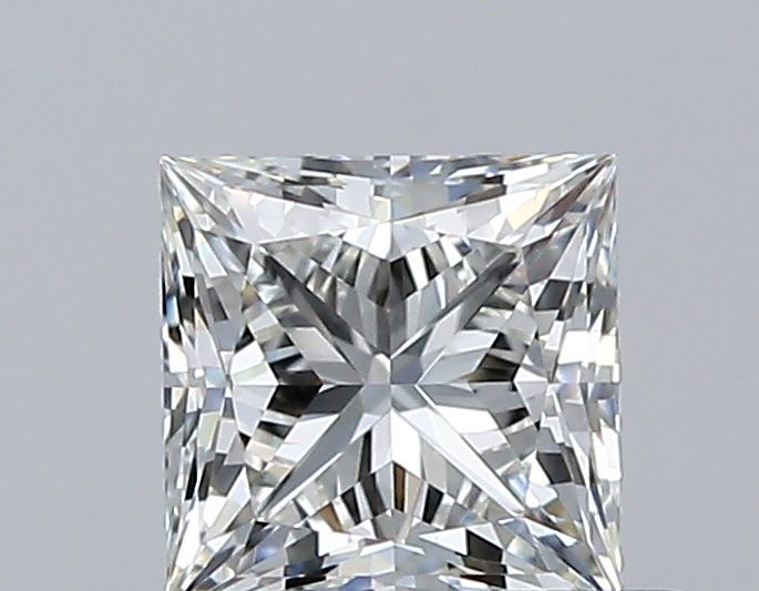 Diamond Natural 0,44Ct I-IF Princess - GIA7548913508