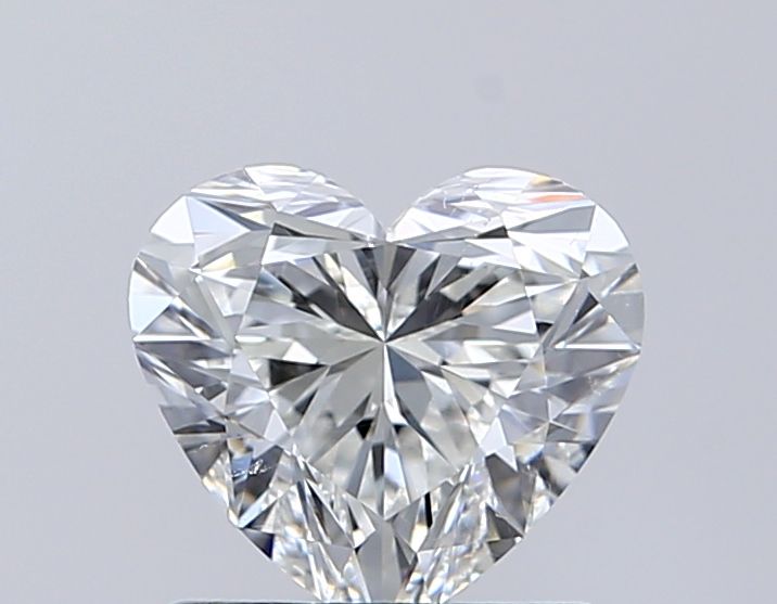 Diamond Natural 1,01Ct H-SI1 Heart - GIA6551066611