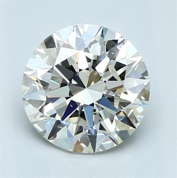 Diamond Natural 1,5Ct J-SI1 Round - GIA2387435055