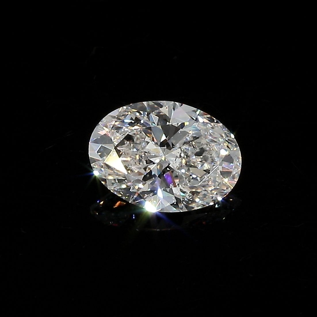 Diamond Natural 1,02Ct H-SI2 Oval - GIA1465730776