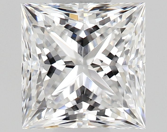 Diamond Natural 0,51Ct D-SI1 Princess - GIA6522491881
