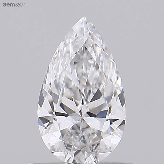 Diamond Natural 0,5Ct D-SI2 Pear - GIA1558183427