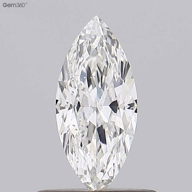 Diamond Natural 0,41Ct H-SI2 Marquise - GIA1558185389