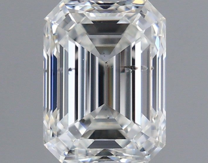 Diamond Natural 1Ct H-SI2 Emerald - GIA2437454876