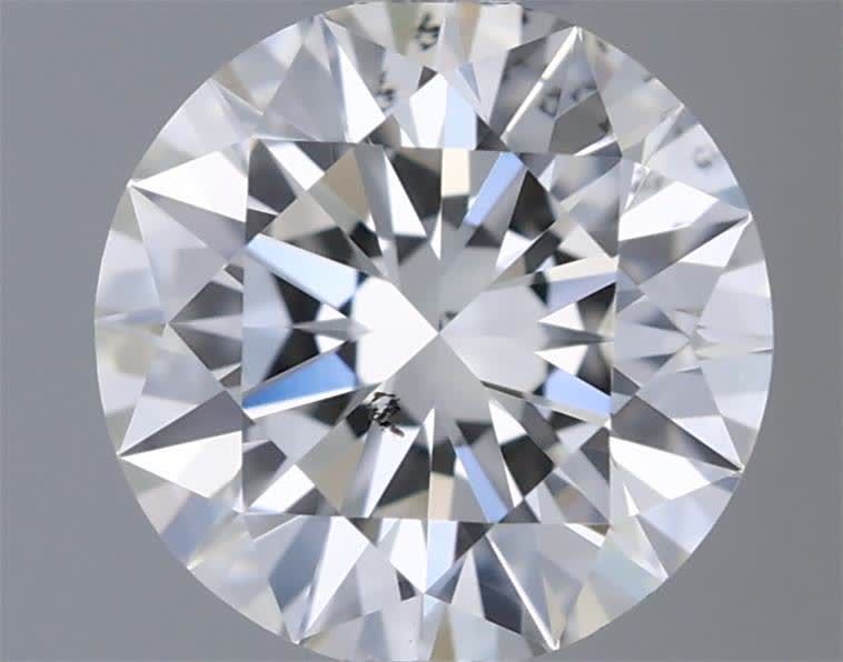 Diamond Natural 0,45Ct H-SI1 Round - GIA2497268878