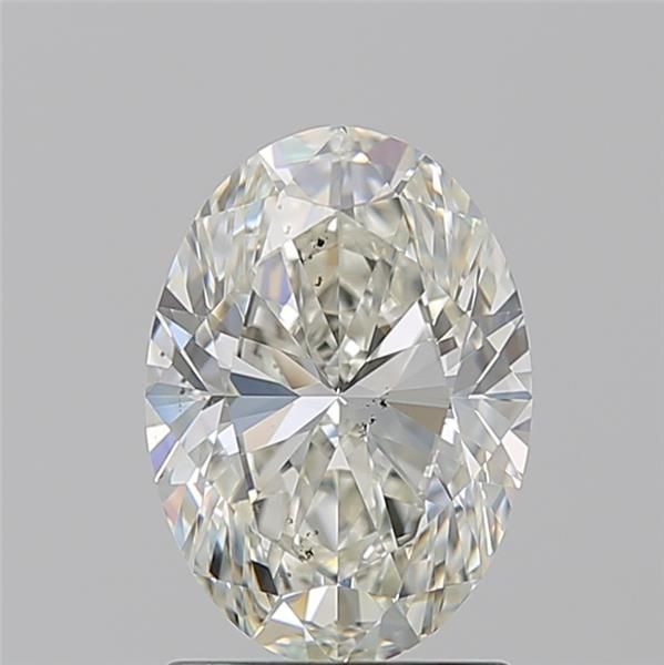 Diamond Natural 1,71Ct J-SI1 Oval - GIA6522250092