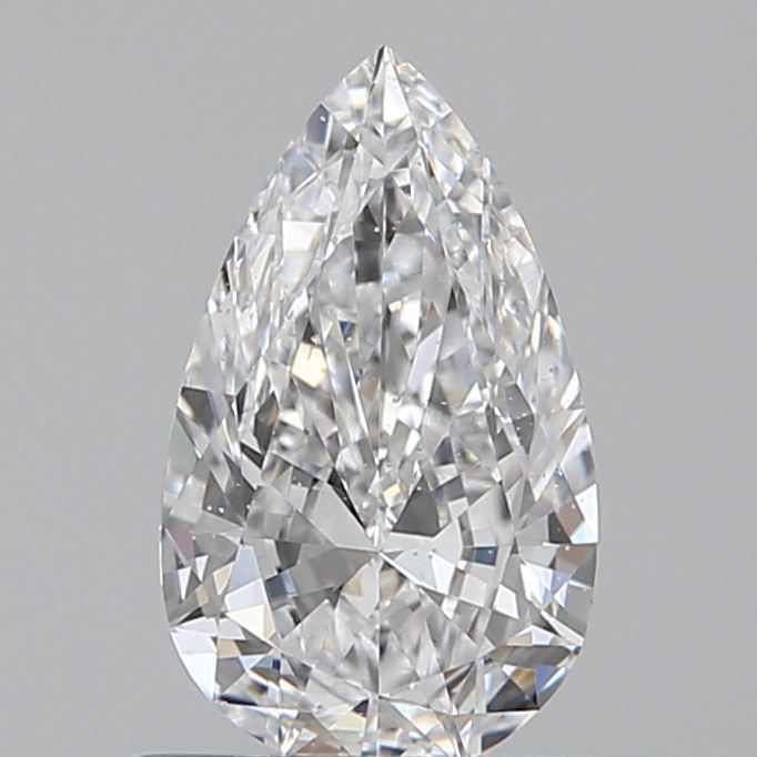 Diamond Natural 0,6Ct D-SI1 Pear - GIA2538693013