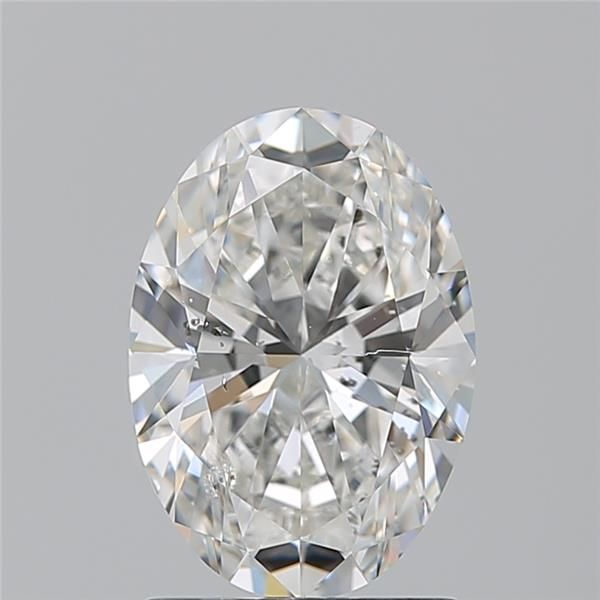 Diamond Natural 1,7Ct G-SI2 Oval - GIA6532736666