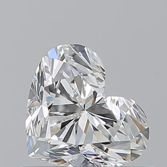 Diamond Natural 0,7Ct H-SI1 Heart - GIA7546275215
