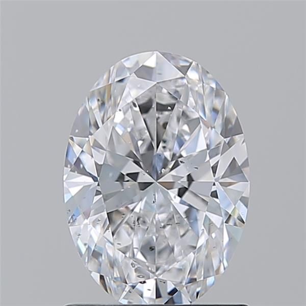 Diamond Natural 1,21Ct D-SI2 Oval - GIA7546039140