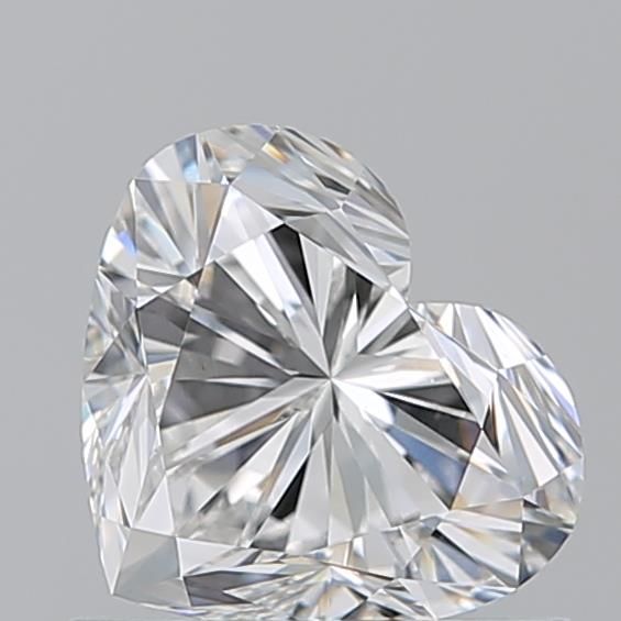 Diamond Natural 0,9Ct F-VS1 Heart - GIA2231804607