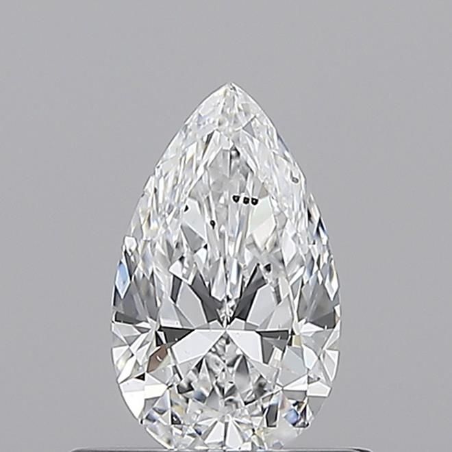 Diamond Natural 0,51Ct D-SI2 Pear - GIA5546213270