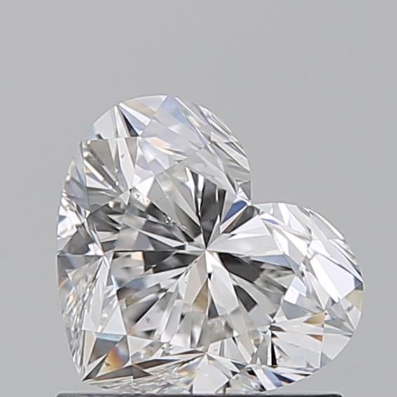 Diamond Natural 1,01Ct G-SI1 Heart - GIA6541270885