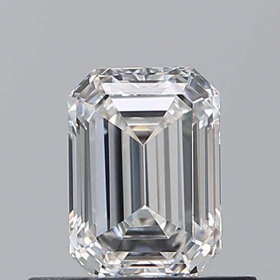 Diamond Natural 0,55Ct F-VVS1 Emerald - GIA6545535696