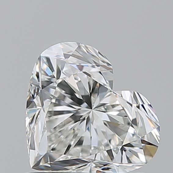 Diamond Natural 1,01Ct H-VVS1 Heart - GIA2544533787