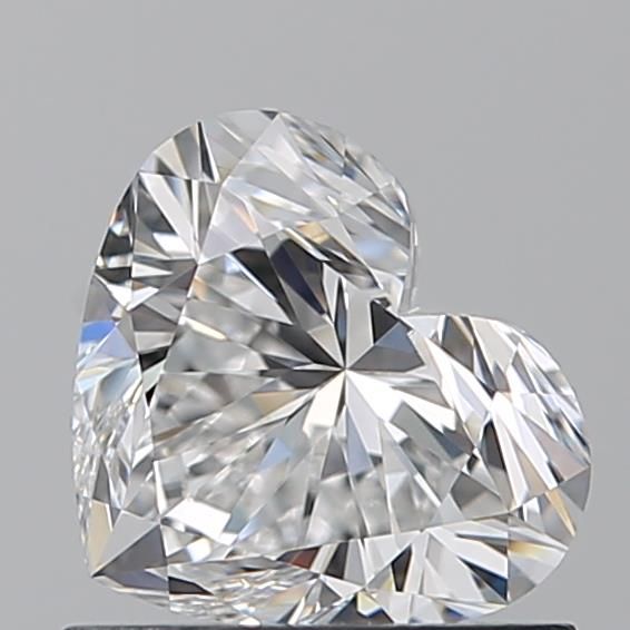 Diamond Natural 0,9Ct E-VVS2 Heart - GIA7541535462