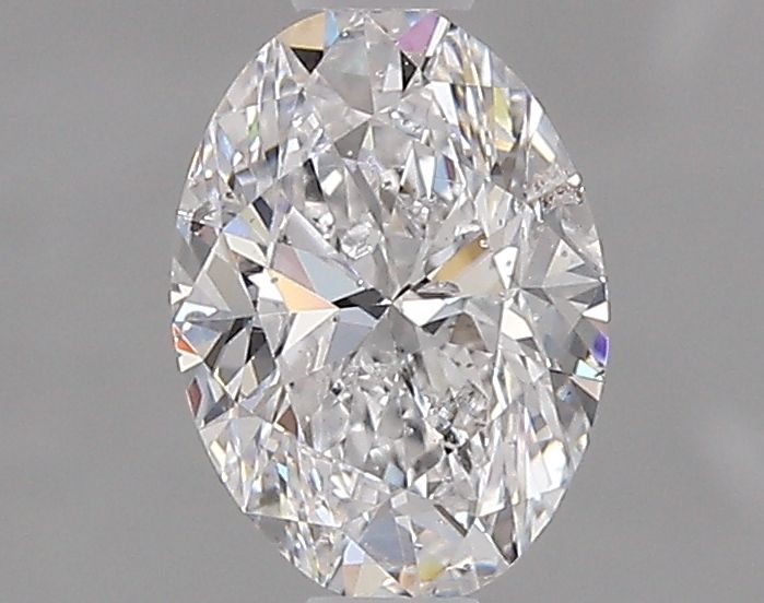 Diamond Natural 0,7Ct D-SI2 Oval - GIA2427519244