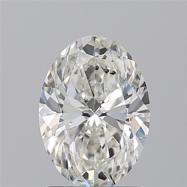 Diamond Natural 1,7Ct G-SI2 Oval - GIA7548471836