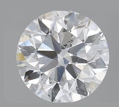 Diamond Natural 1,96Ct D-SI2 Round - GIA2516890990