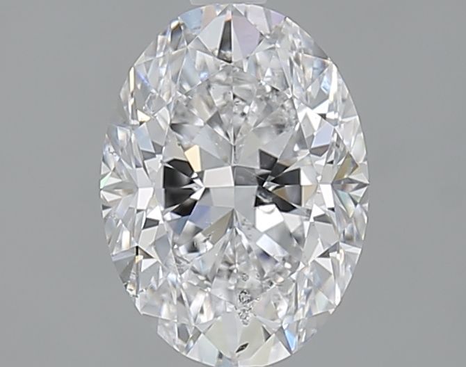 Diamond Natural 1,51Ct D-SI2 Oval - GIA6521445078