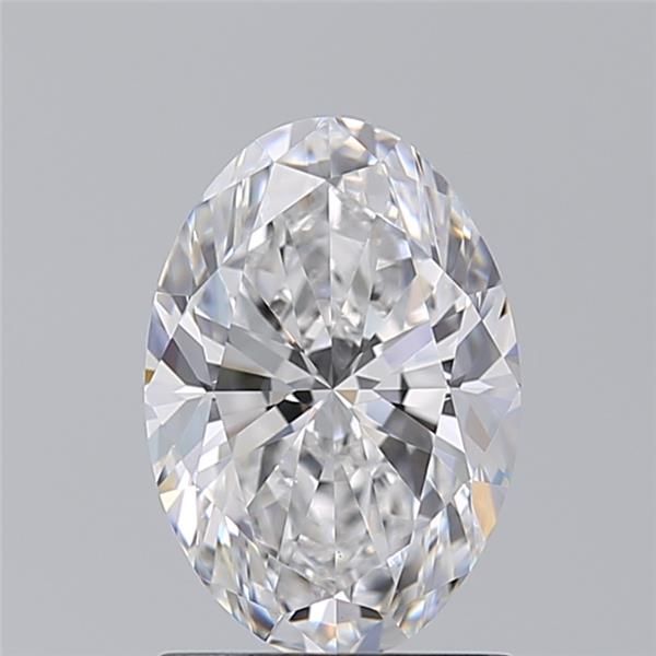Diamond Natural 1,51Ct D-VS1 Oval - GIA7541507974