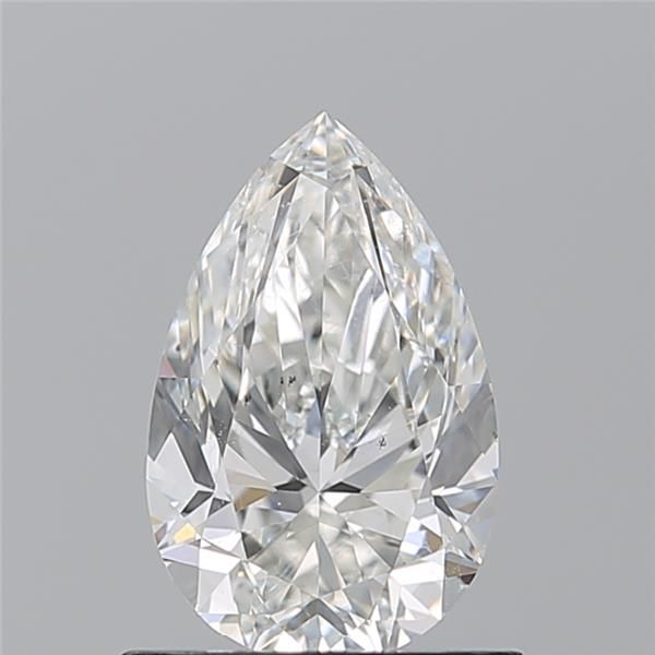 Diamond Natural 0,91Ct H-SI2 Pear - GIA7541586081