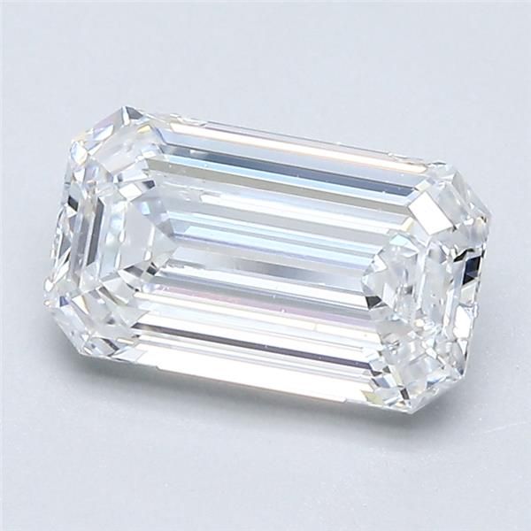 Diamond Natural 1,5Ct D-SI1 Emerald - GIA6227384490