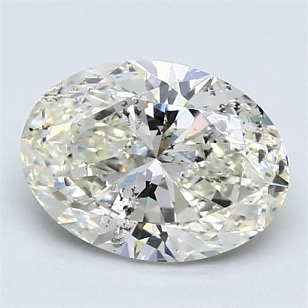 Diamond Natural 1,53Ct K-SI2 Oval - GIA6391586778